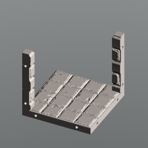 CA0108 - Castle Floor with 2 wall corner edges (opposing sides)