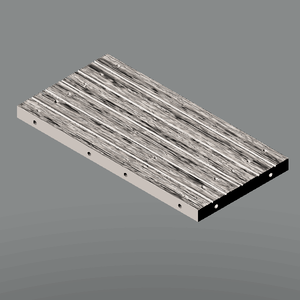 CA0021 - Wooden floor (double length) - Planks pattern 1