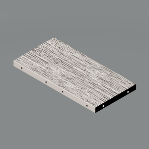 CA0023 - Wooden floor (double length) - Planks pattern 3