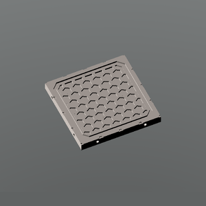 SS0003 - Space Station - Hexagonal Floor plate