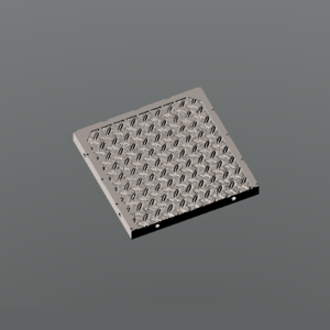 SS0005 - Space Station - Floor tile 2 (End plate - three edges trimmed)